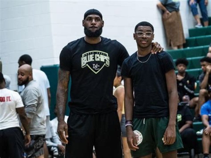 Bryce James Is Almost As Tall As LeBron In Striking New Photo