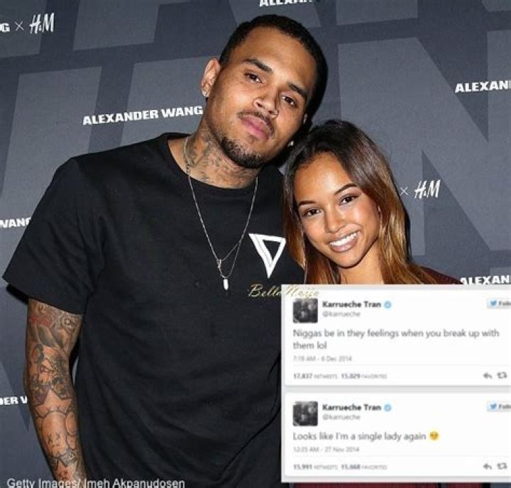 Chris Brown Likes New Post By Karrueche, Sparking Debate