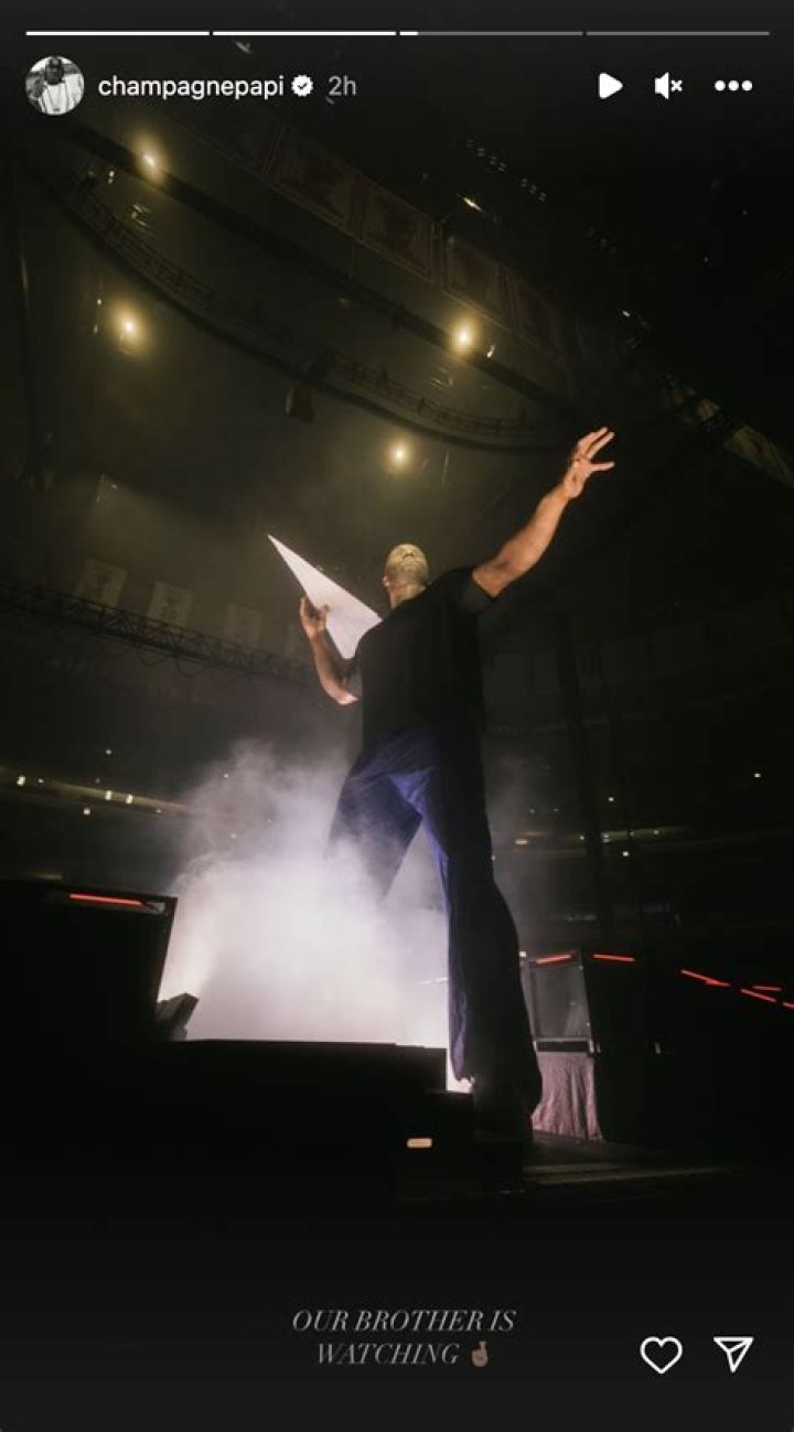 Drake Puts Up A Massive Virgil Abloh Statue On 