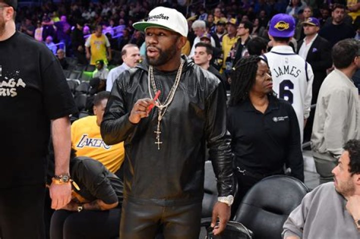 Floyd Mayweather Vs. John Gotti III Devolves Into A Massive Brawl: Watch