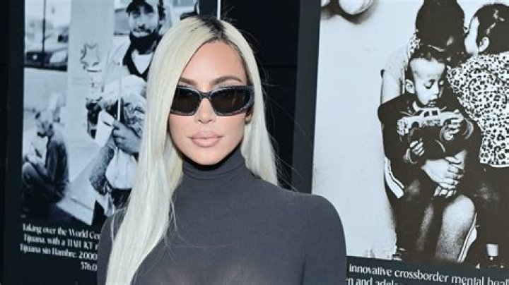 Kim Kardashian Looks Unrecognizable With Bleached Eyebrows While Showing Bare Butt