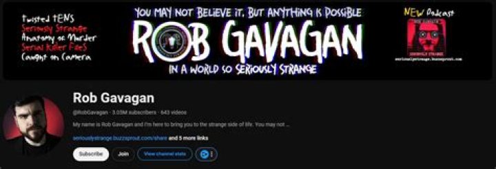 Rob Gavagan Net Worth and Earnings