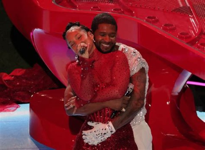 Stormi Webster Watches Daddy Travis Scott’s Performance at the Super Bowl Halftime Show