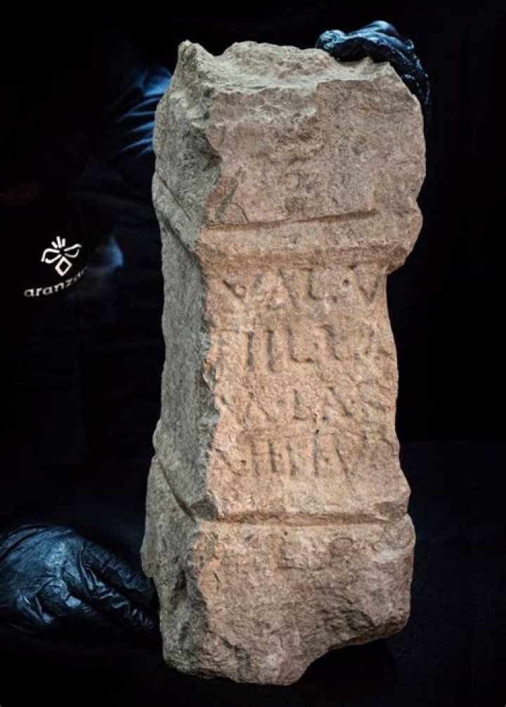 Votive Altar Dedicated To Basque Deity Found In Spanish Well