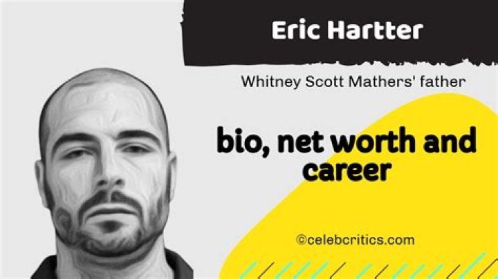 Who is Eric Hartter? About Whitney Scott Mathers' Father Wiki, Biography & Facts